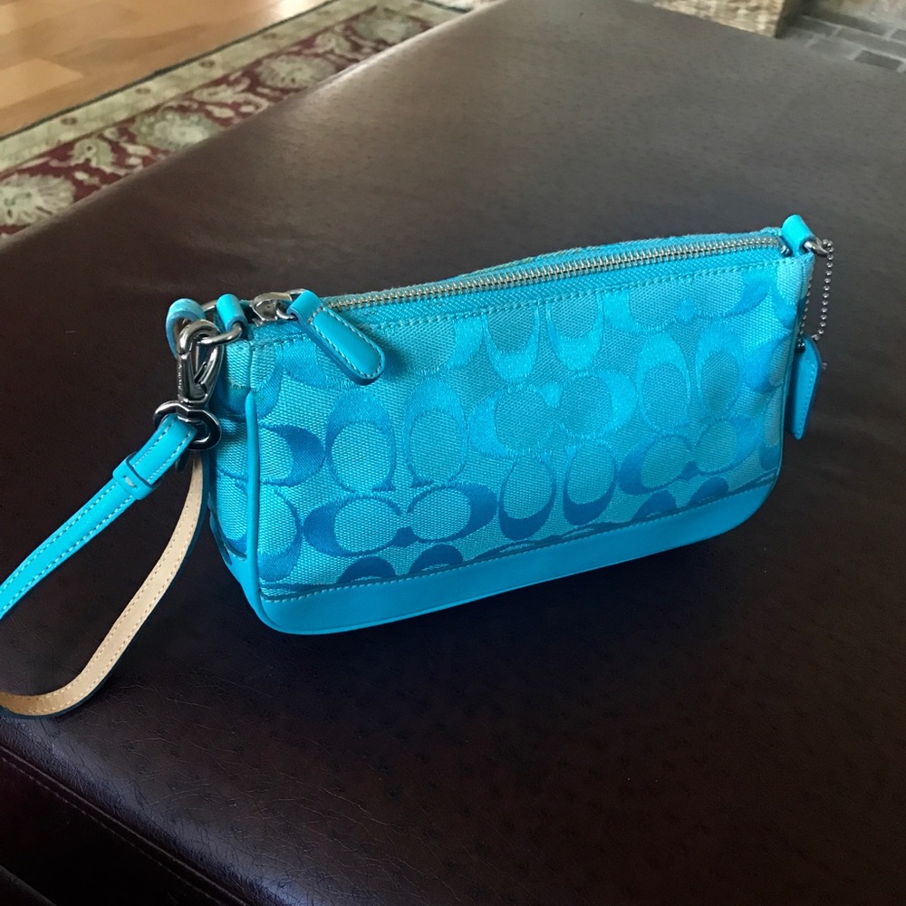 Coach clutch purse